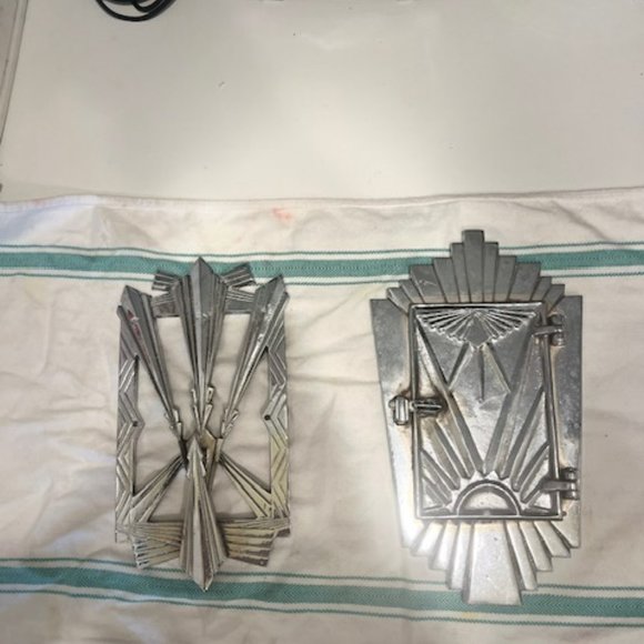Antique Art Deco Door Knockers and Door Viewer